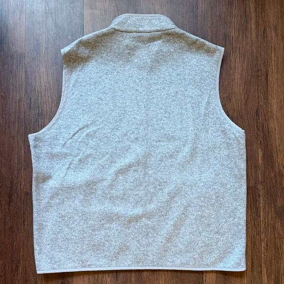 Peter Millar Wool Vest Crown Flex-Fleece Heather Gray XXL - Picture 5 of 11